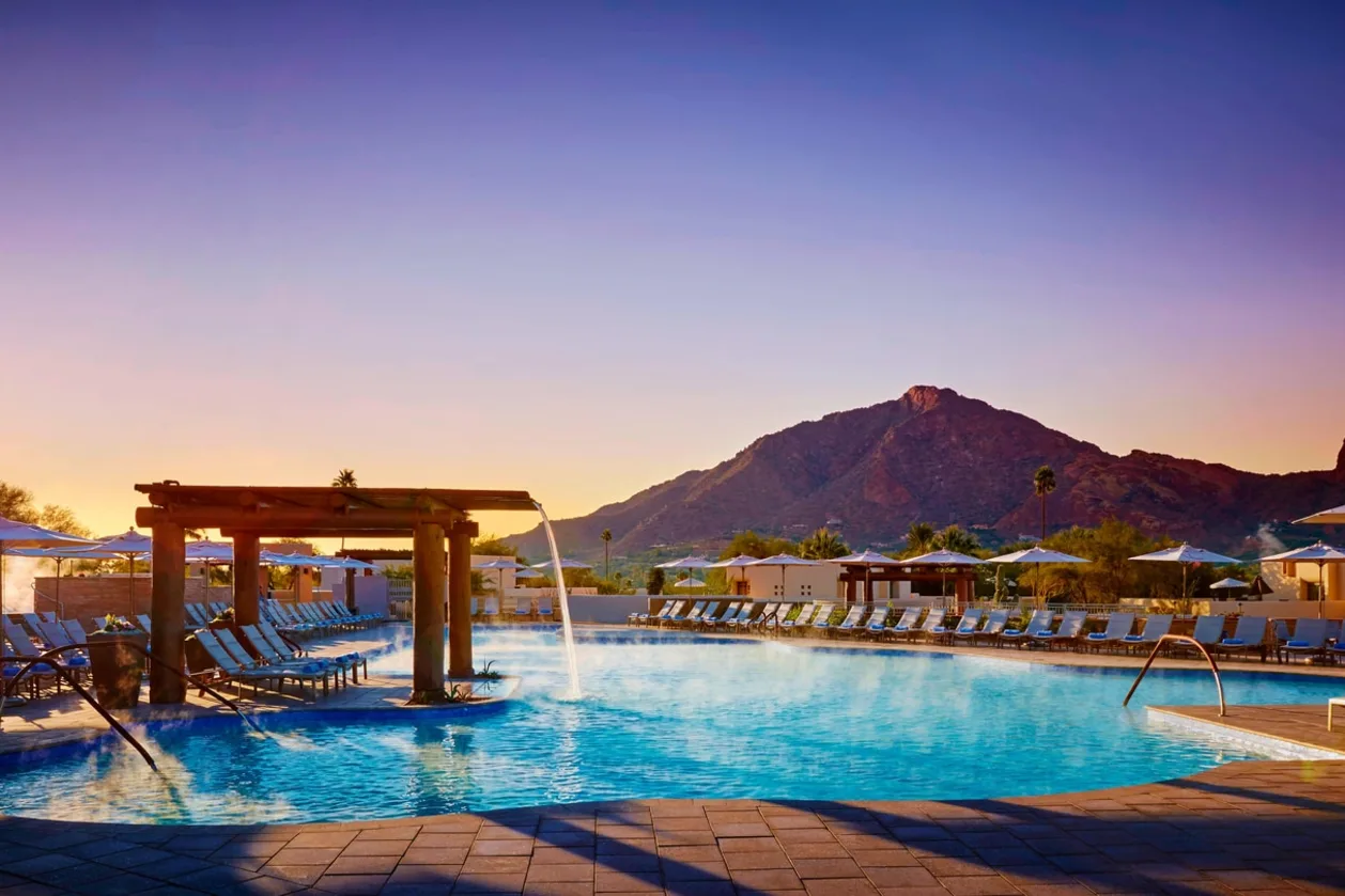 Desert Wellness JW Marriott Camelback pool